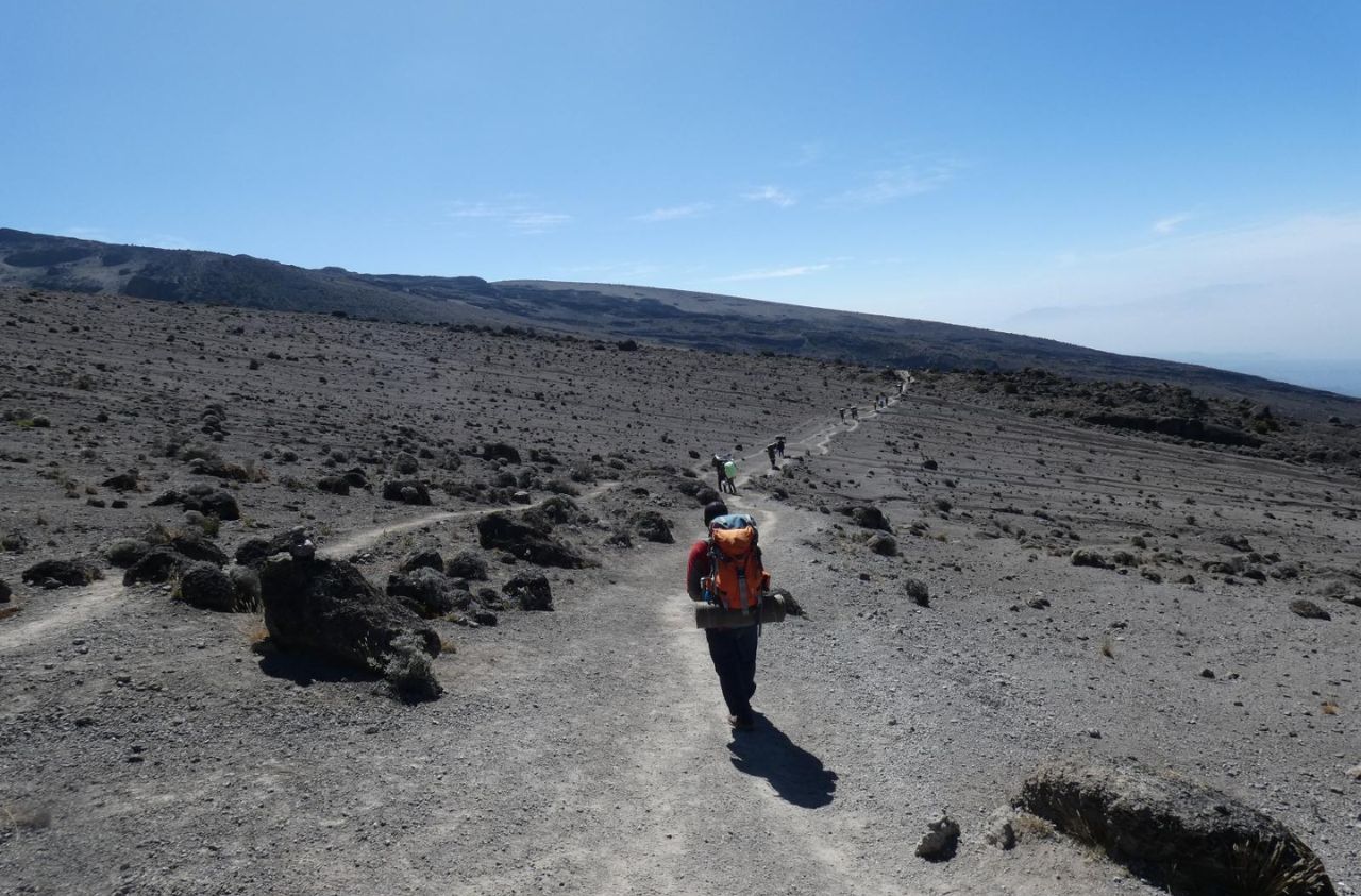 barranco hike trekking Kilimanjaro